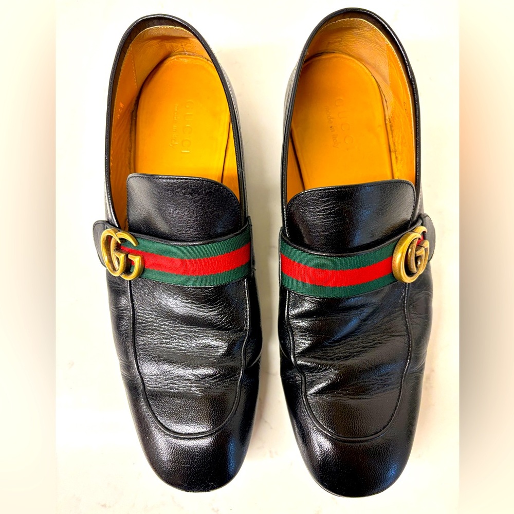 Gucci Double G Loafers 10.5 Men’s Black